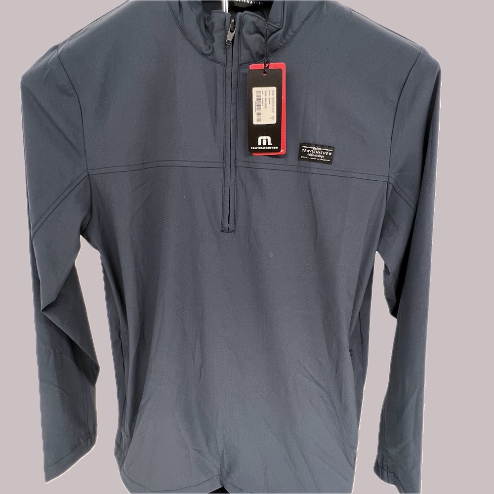 Travis Mathew Wanderlust Quarter Zip - Mood Indigo - Various Sizes